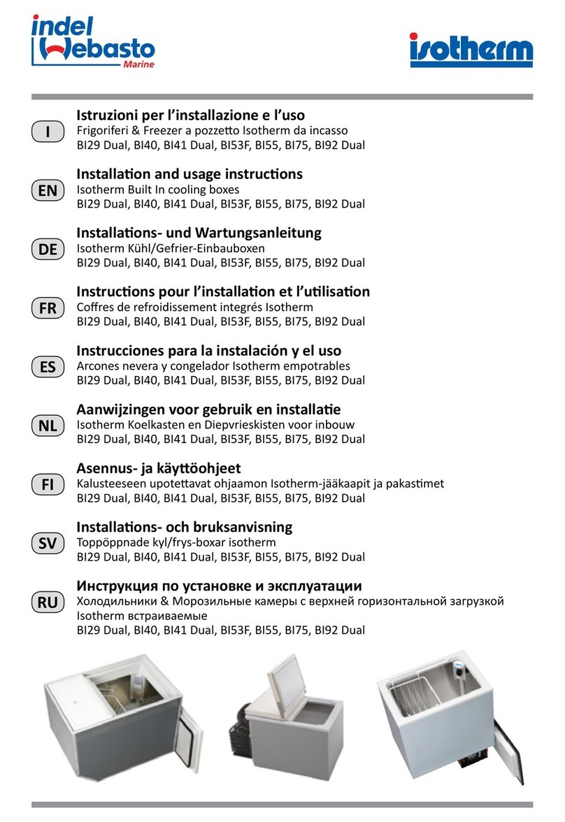 Indel Webasto BI40 Installation and usage instructions