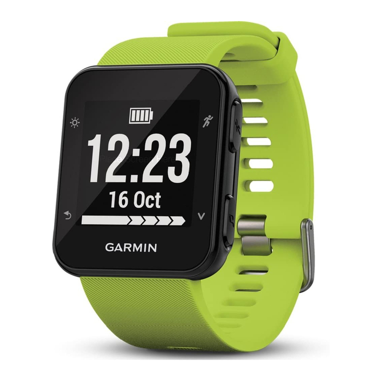 Garmin Forerunner 35 owner's manual
