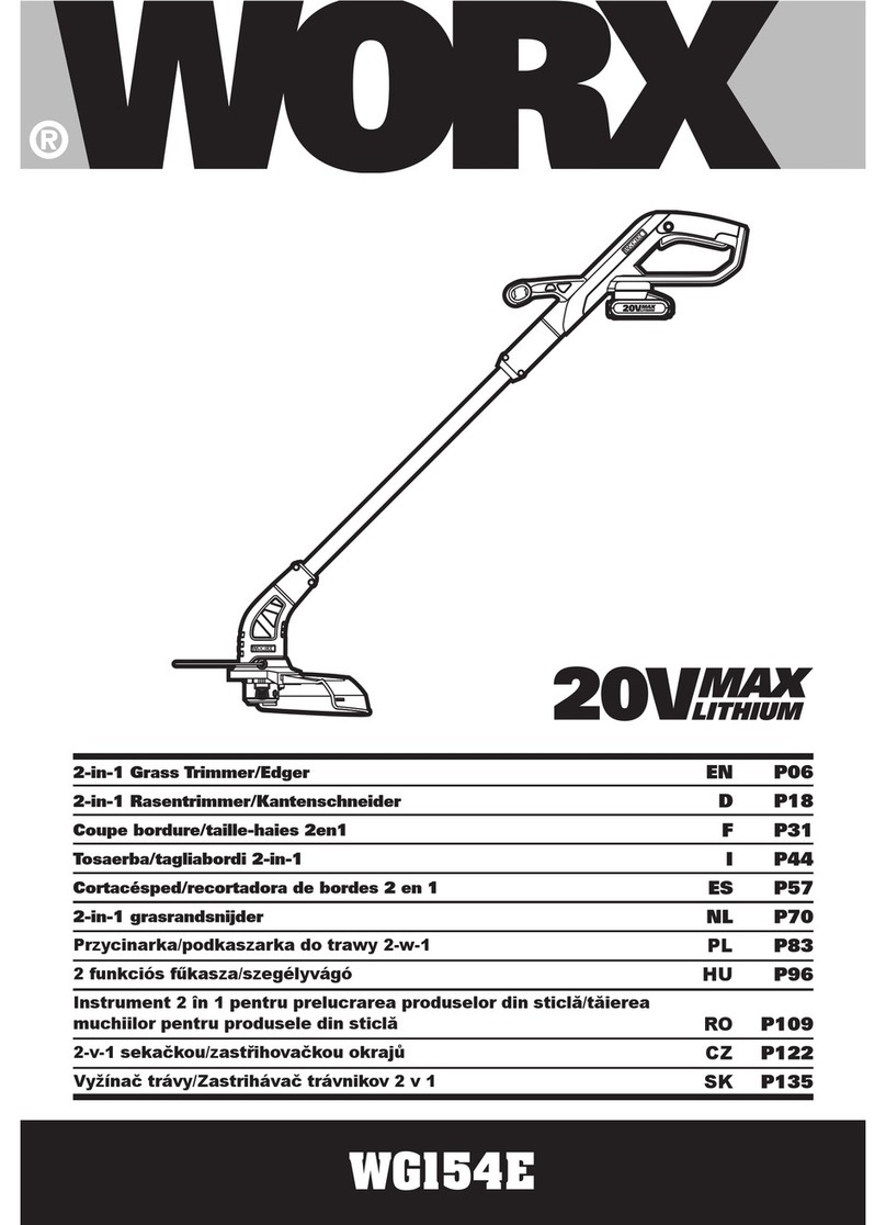 Worx WG154E User manual Worx WG154E User manual
