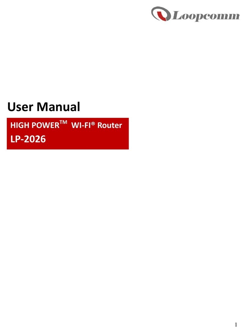 Loopcomm LP-2026 User manual