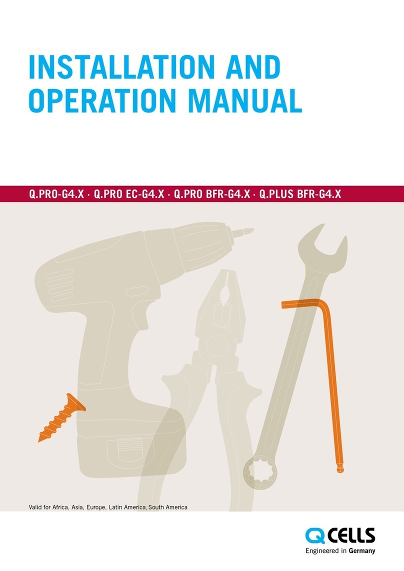 Qcells Q.PRO-G4.X Instruction Manual