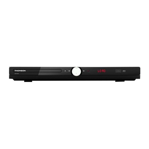 THOMSON DVD115H User manual