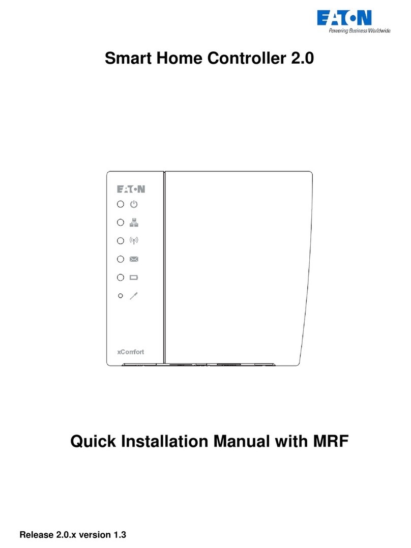 Eaton Smart Home Controller 2.0 Operating and maintenance instructions