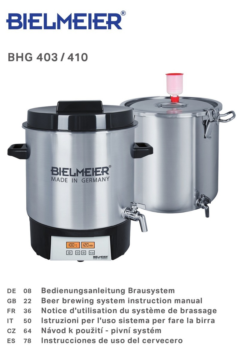 BIELMEIER BHG 403 User manual
