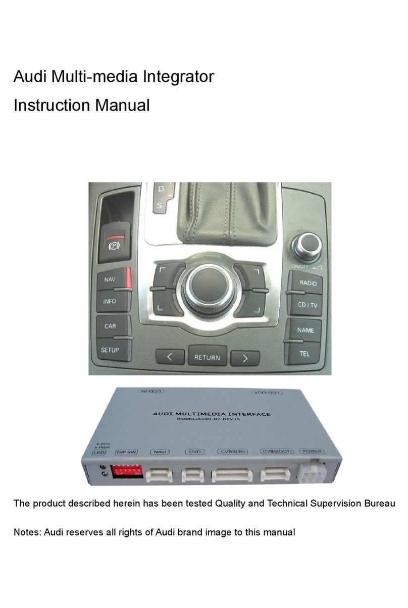 Audi AUDI-MMC-V15B User manual