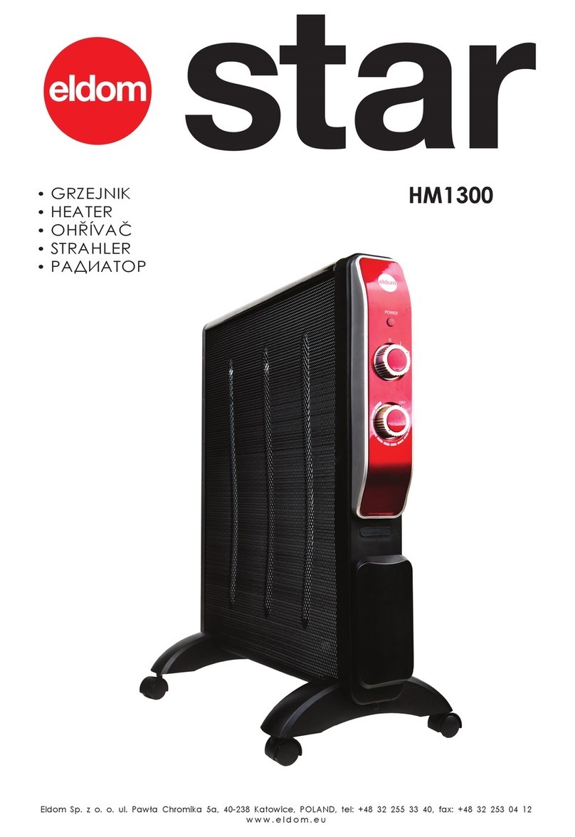 Eldom STAR HM1300 Instructions for use