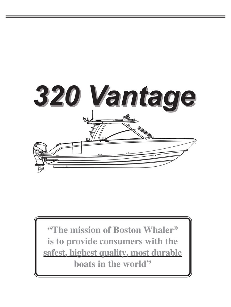 Boston Whaler 320 Vantage owner's manual