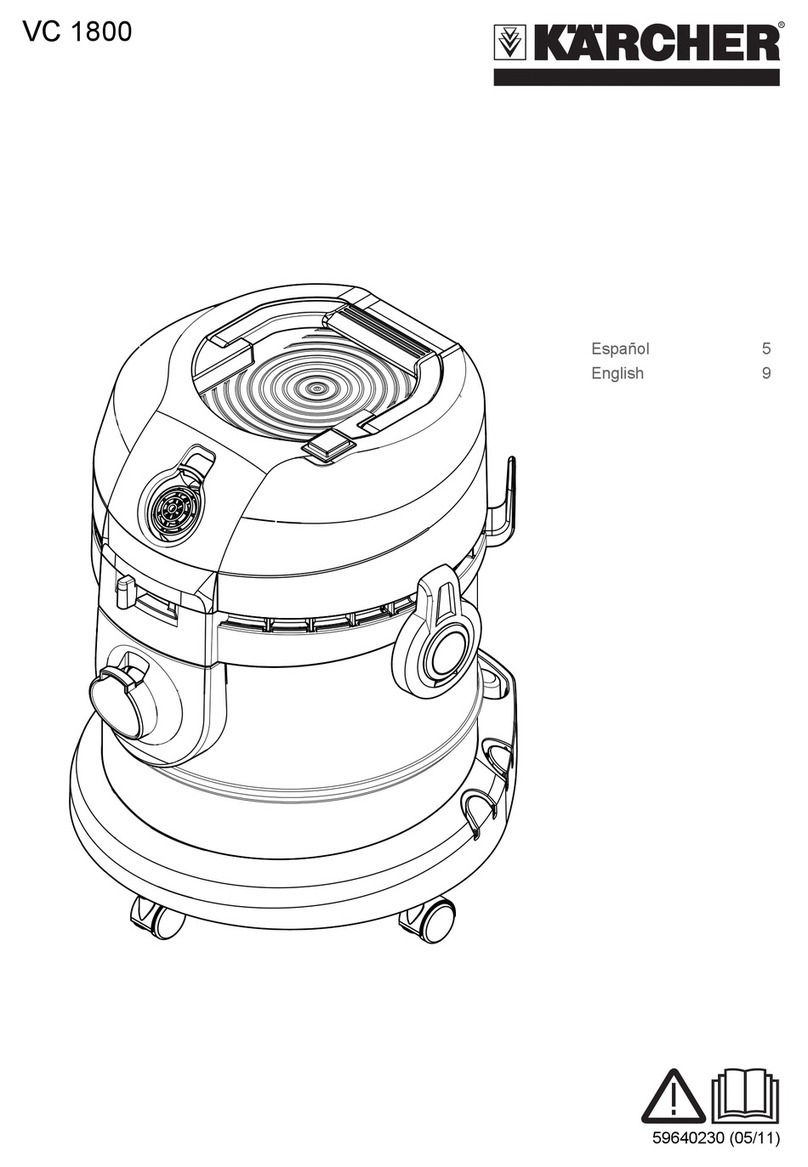Kärcher VC 1800 User manual