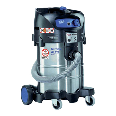 Nilfisk-ALTO ATTIX 40-0M PC TYPE 22 User manual