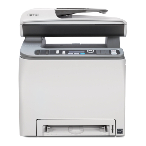 Ricoh C231 User manual