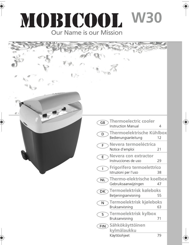 Mobicool W30 instruction manual