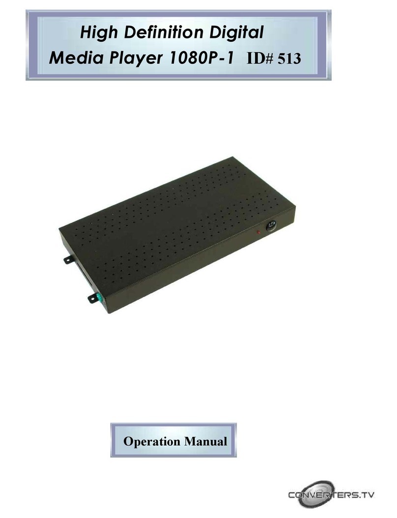 Converters.TV 1080P-1 Operation manual