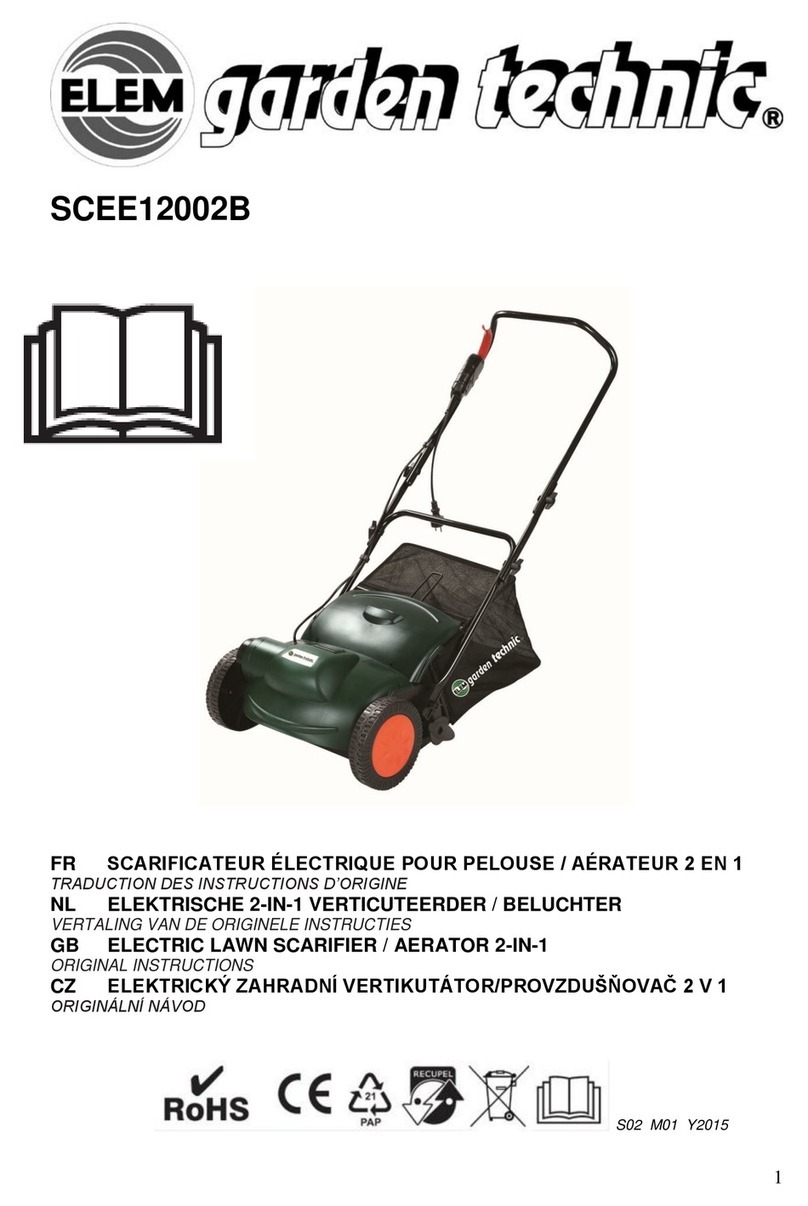 Elem Garden Technic SCEE12002B Original instructions