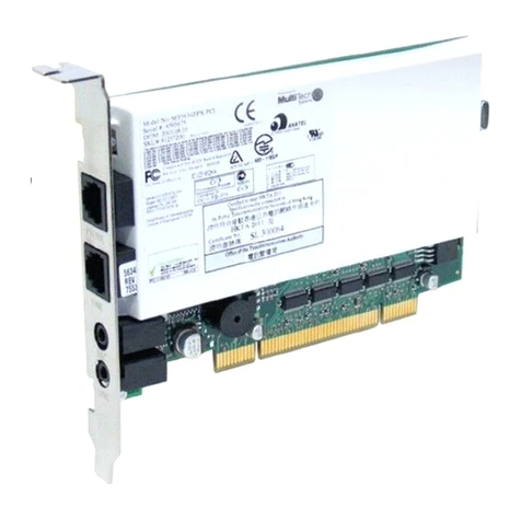 Multitech MT5634ZPX-PCI user guide