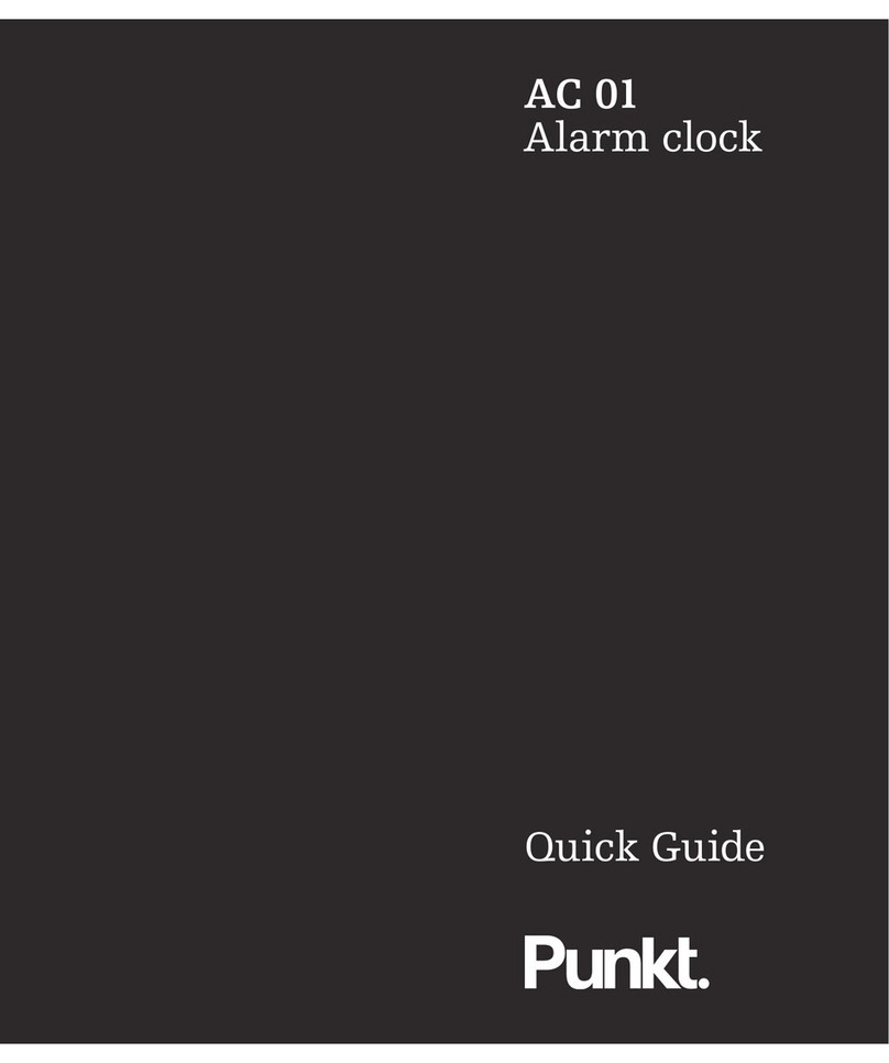 Punkt AC 01 User manual