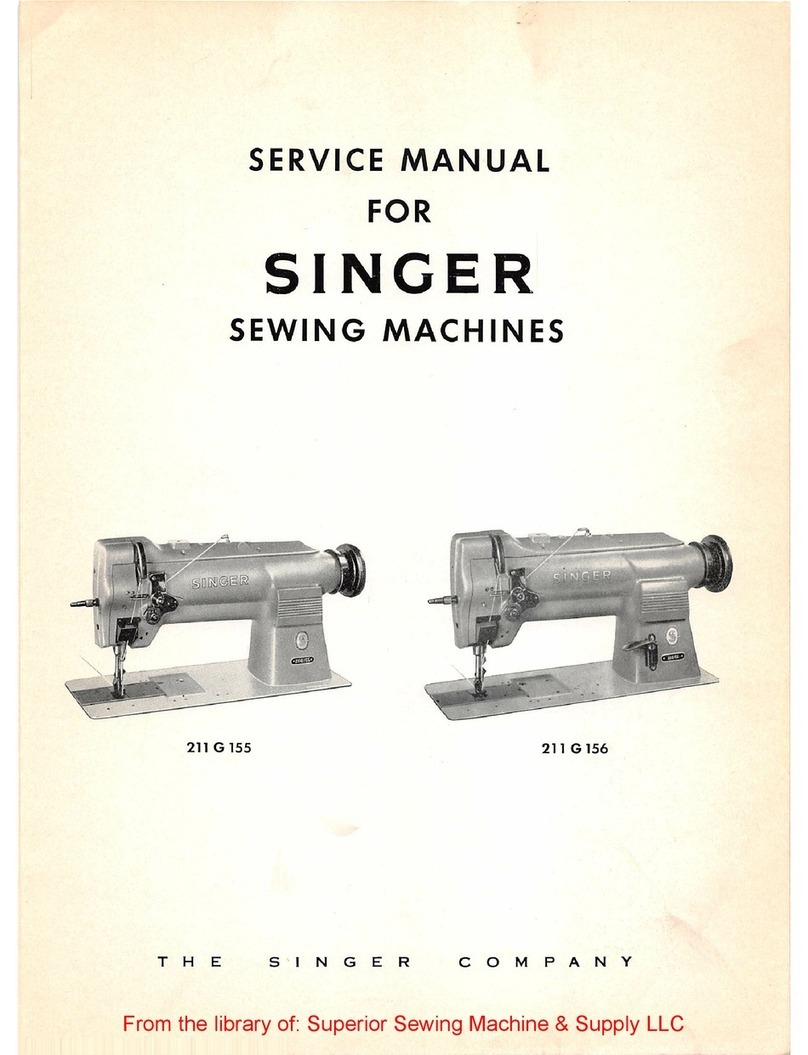 Singer 211G 155 Service manual