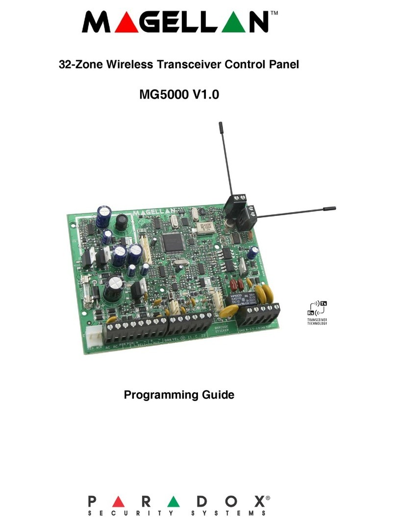 Magellan MG5000 Programming guide