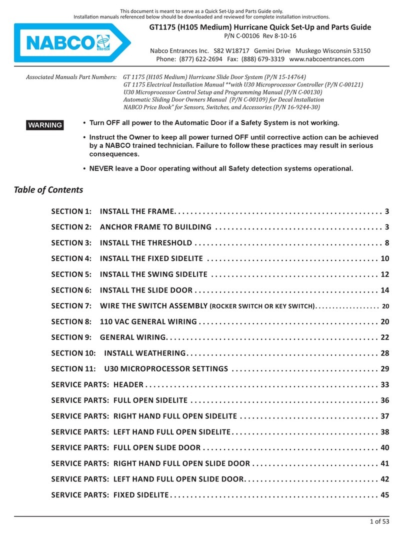 Nabco GYRO TECH GT-1175 User manual