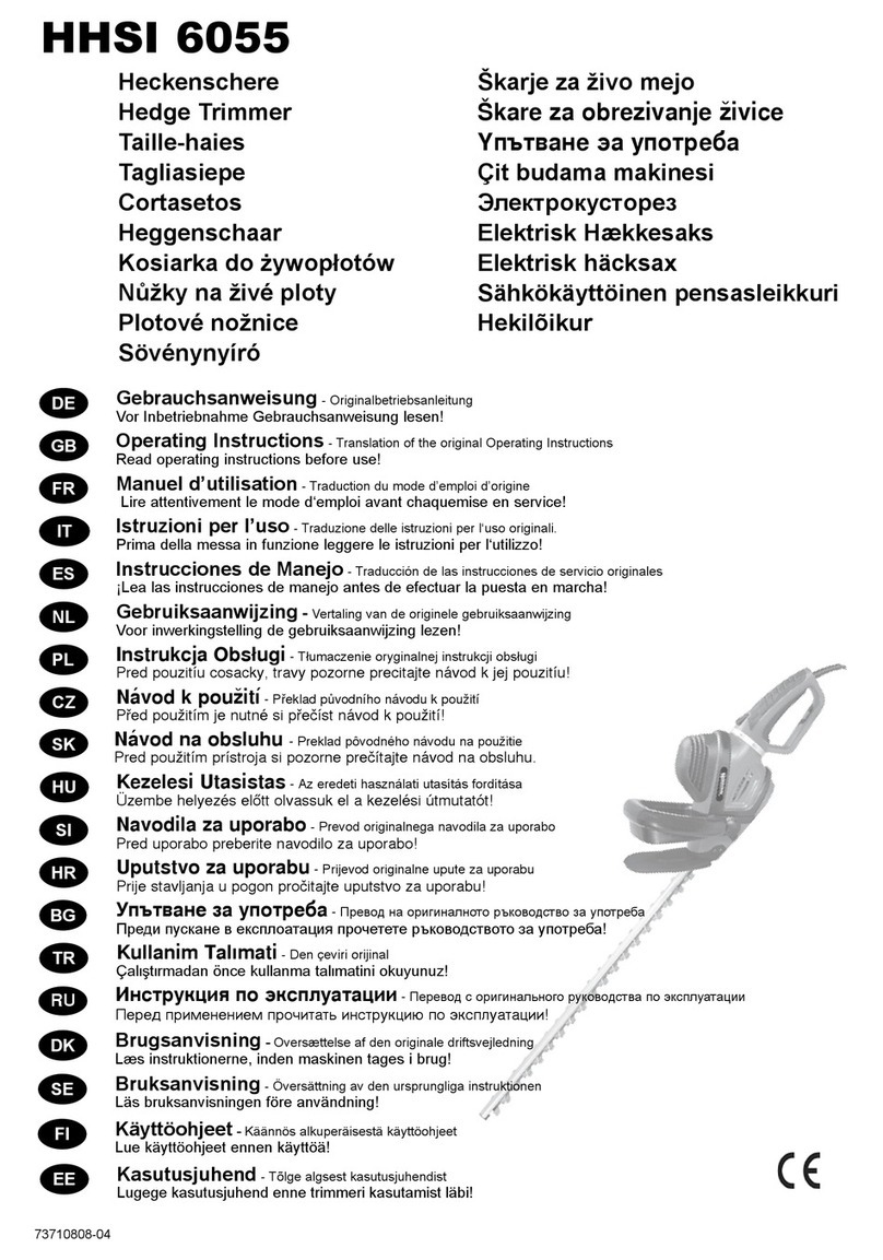 Hurricane HHSI 6055 User manual