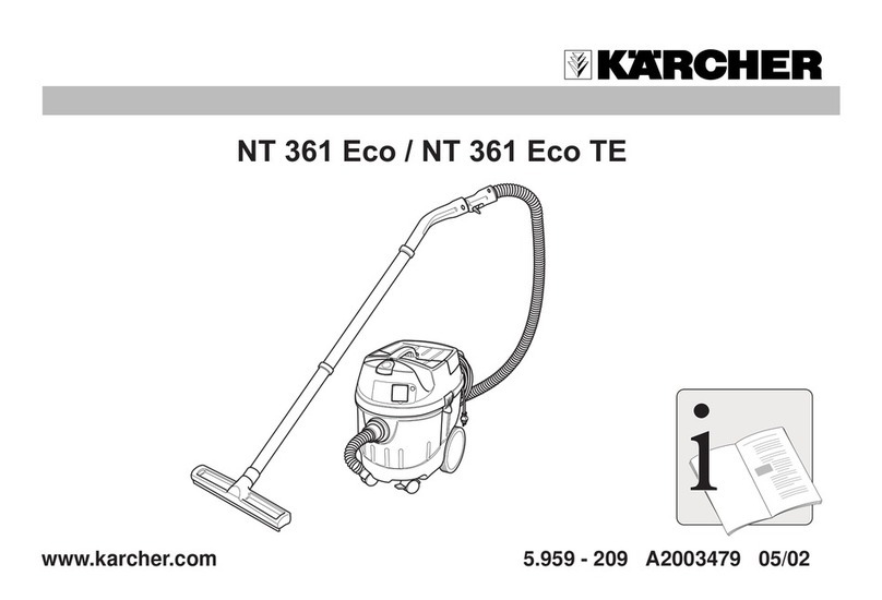 Kärcher NT 361 ECO M A operating instructions