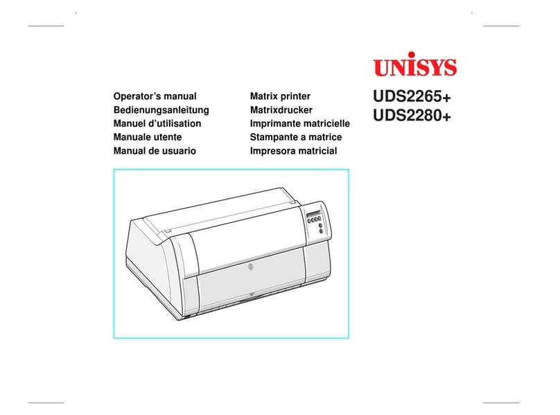 Unisys UDS2280+ Operator's manual