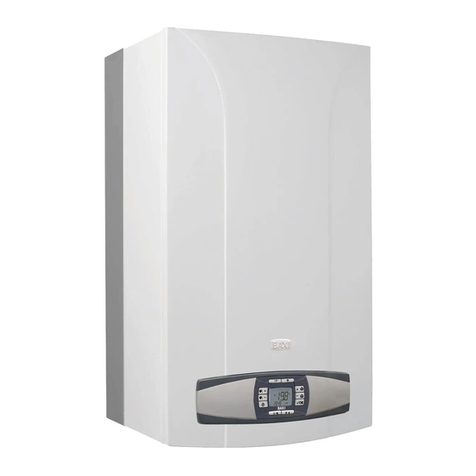 Baxi Luna 3 Comfort Installers and users instructions