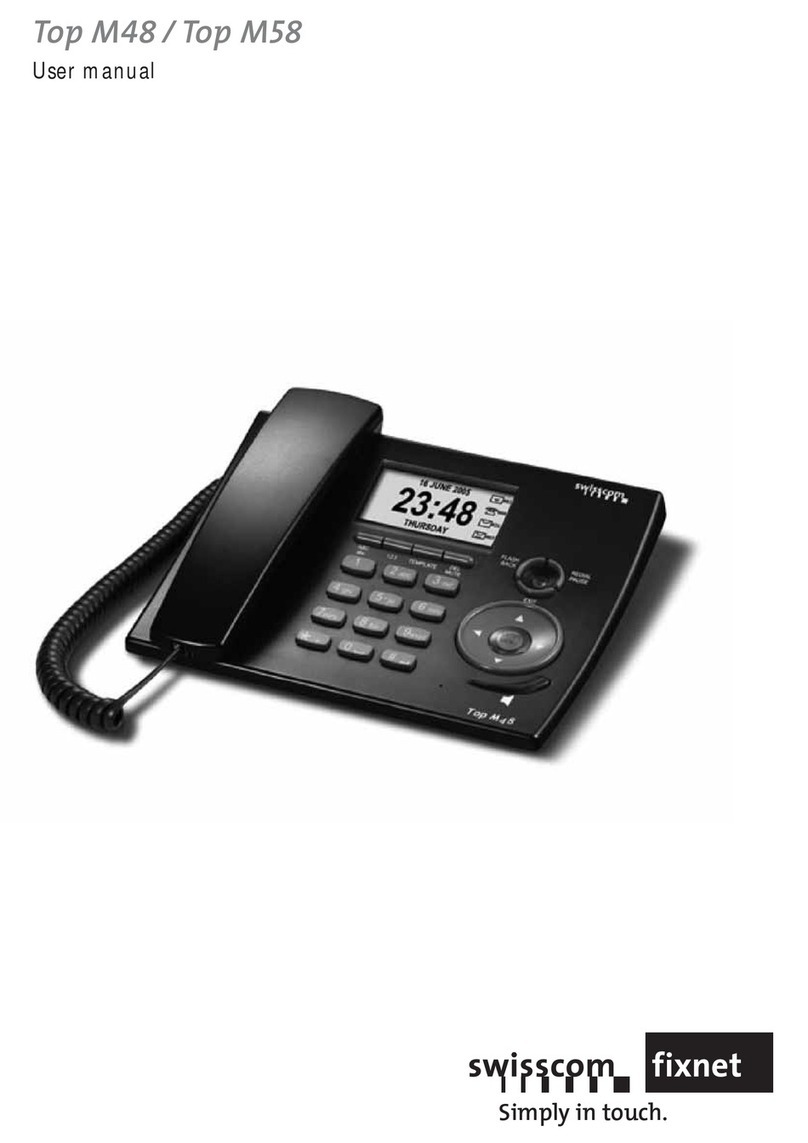 Swisscom Top M48 User manual