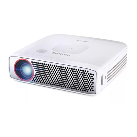 Philips PicoPix PPX 4835 User manual