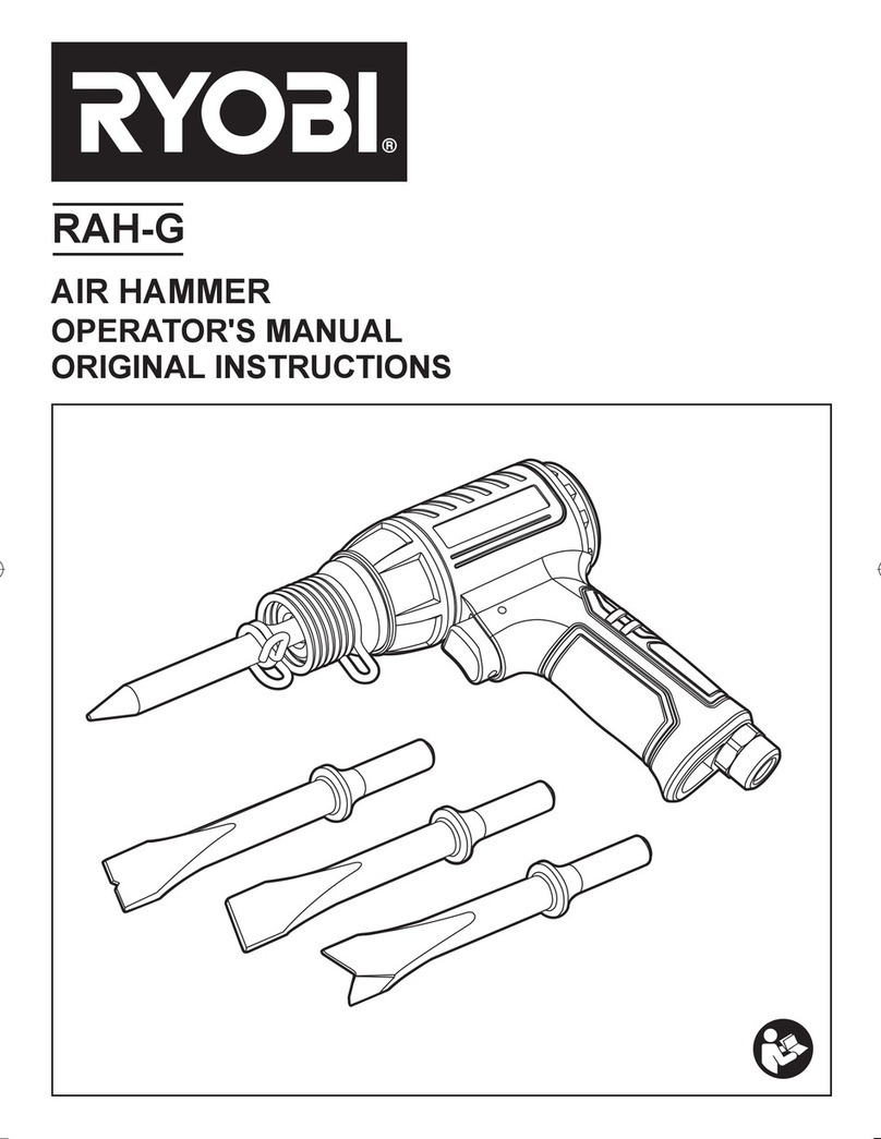 Ryobi RAH-G User manual