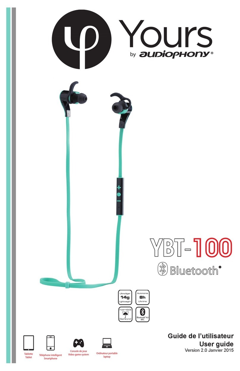 audiophony YBT-100 user guide