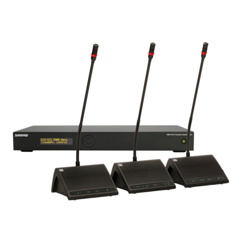 Shure DDS 5900 User manual