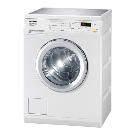 Miele W 3038 User manual