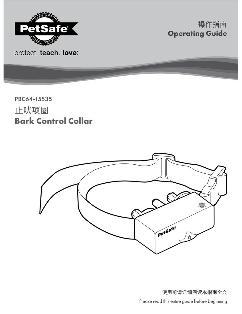 Petsafe PBC64-15535 operating guide