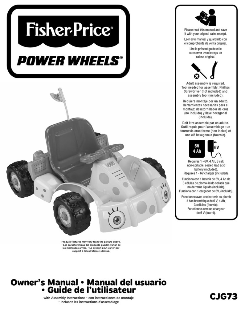 Fisher-Price CJG73 owner's manual