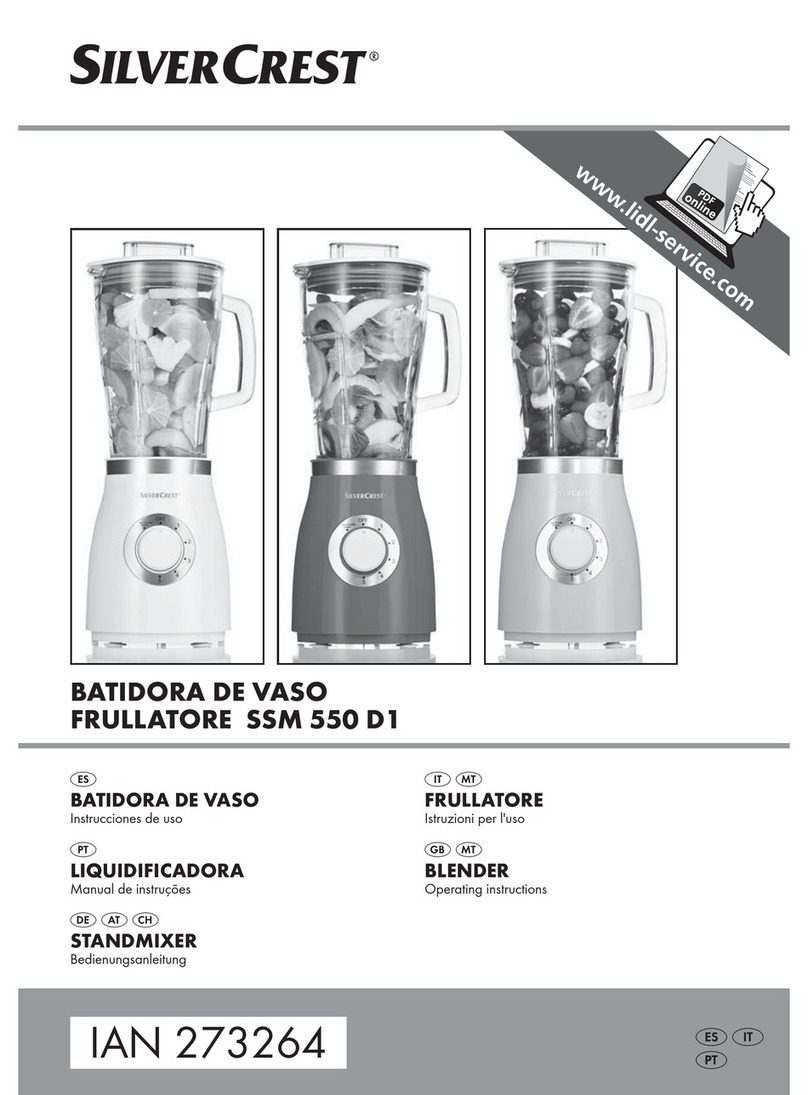 Silvercrest SSM 550 D1 User manual