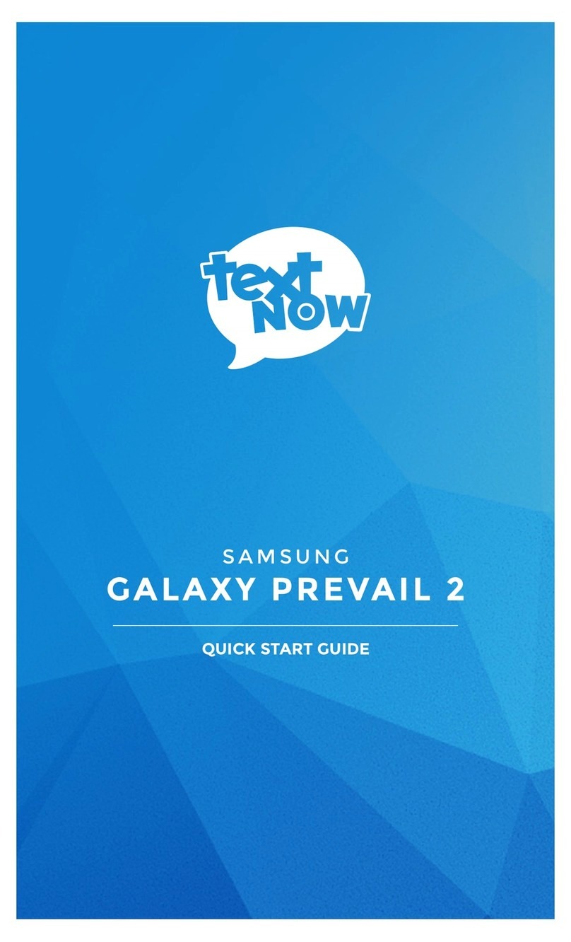 Samsung GALAXY PREVAIL 2 quick start guide