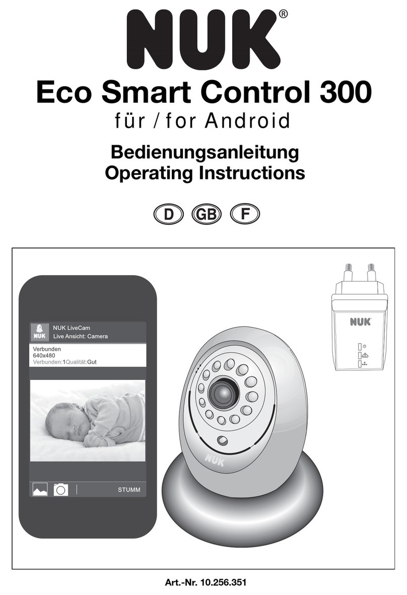 NUK Eco Smart Control 300 operating instructions