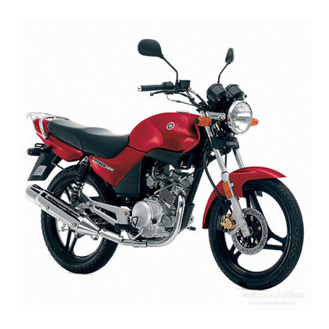 Yamaha YBR125 Custom User manual
