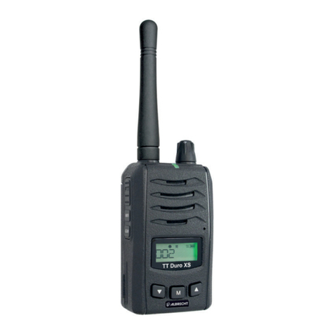 Albrecht Tectalk Duro XS User manual