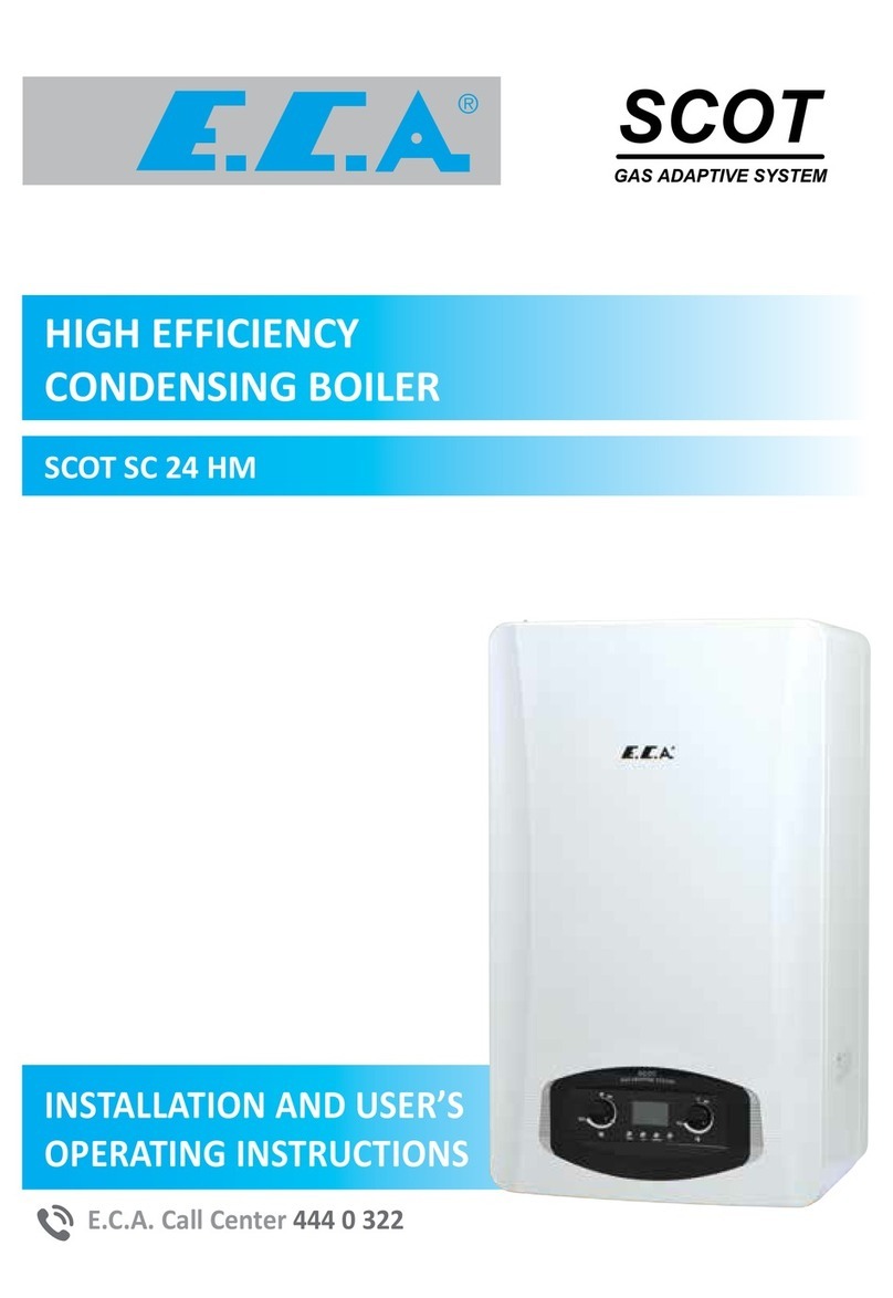 E.C.A. SCOT SC 24 HM Installation and user manual