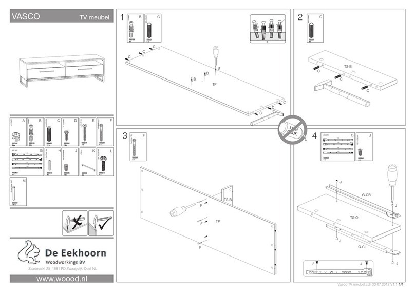 Woood vasco Assembly instructions