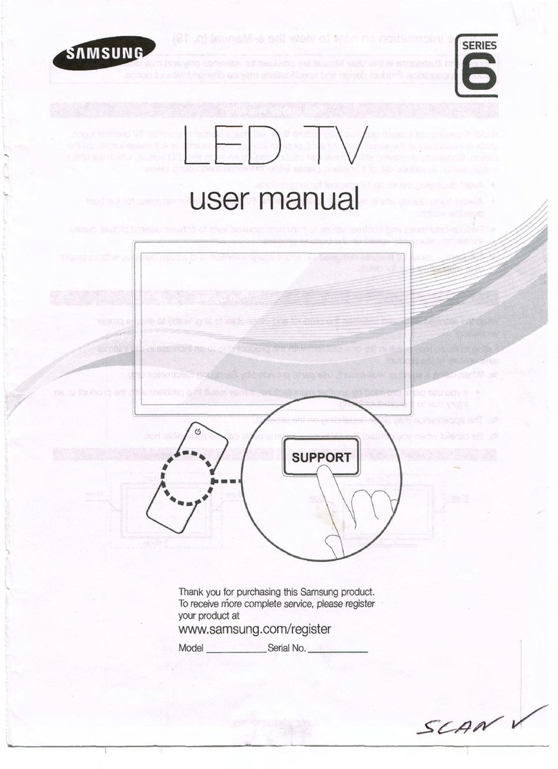 Samsung 6 series User manual