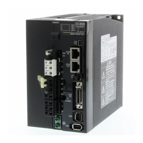 Omron R88D-KN series User manual