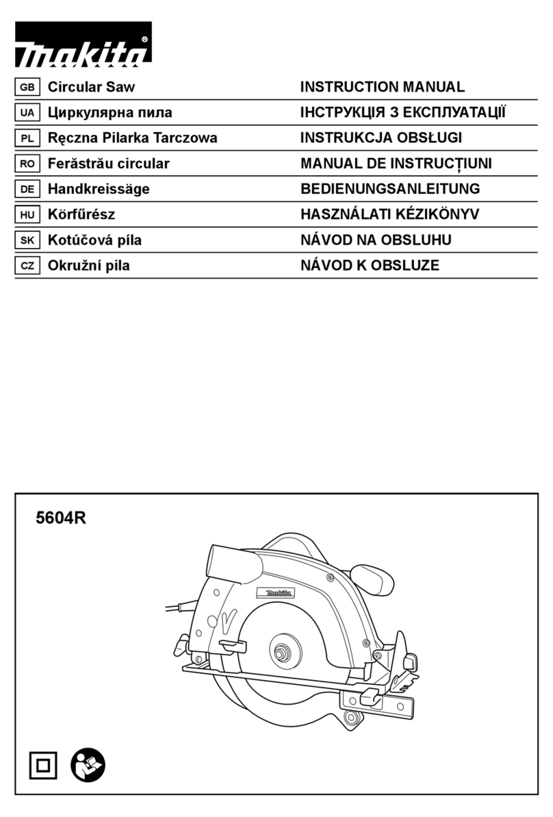 Makita 5604R User manual Makita 5604R User manual