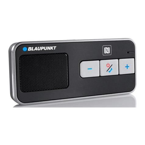 Blaupunkt BT DRIVE FREE 114 user manual