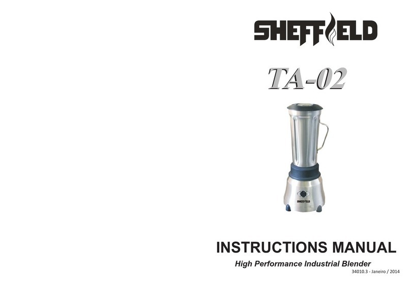 Sheffield TA-02 instruction manual