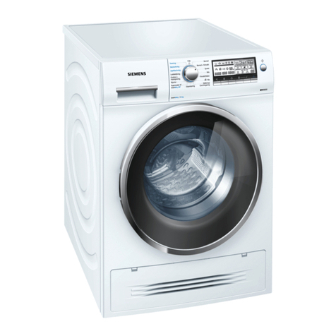 Siemens WD15H540DN Manual