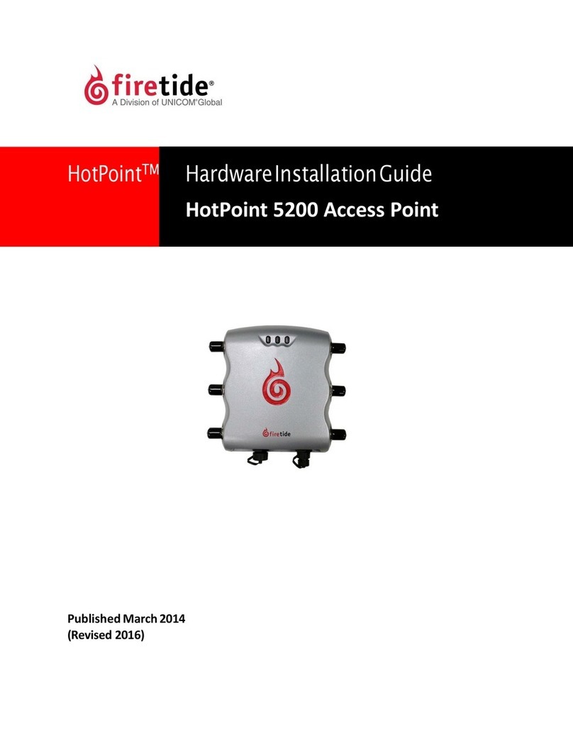 Firetide HotPoint 5200 User manual