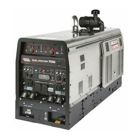 Lincoln Electric DUAL VANTAGE 700 Operator's manual