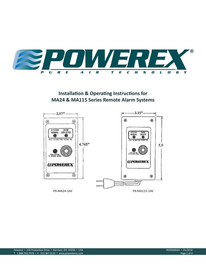 Powerex MA24 Series Installation & operating instructions